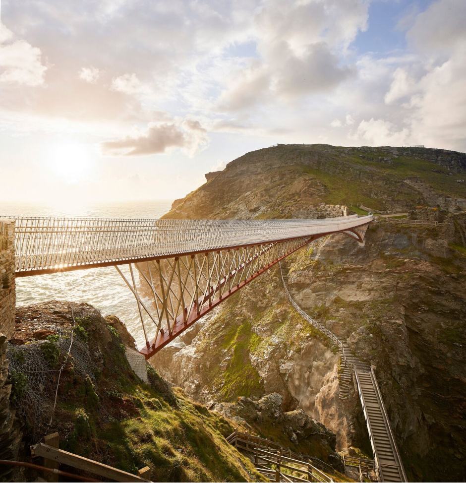 Tintagel Castle Footbridge